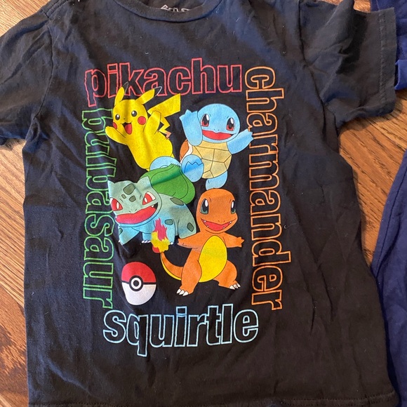 Pokemon Kids Bundle Long and Short Sleeves and Sweatshirt - Picture 5 of 16